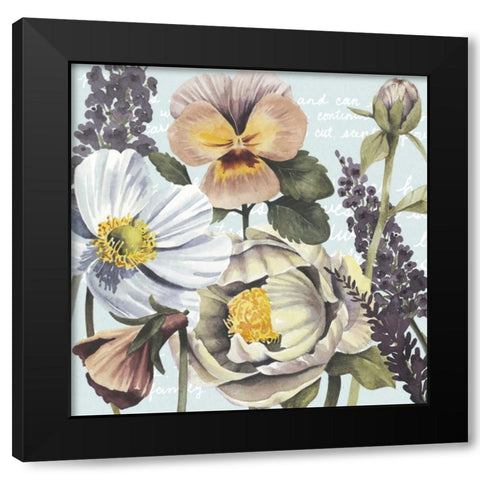 Garden Submergence II Black Modern Wood Framed Art Print by Popp, Grace