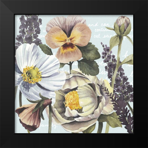 Garden Submergence II Black Modern Wood Framed Art Print by Popp, Grace