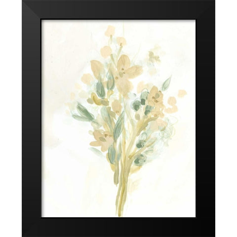 Sagebrush Bouquet II Black Modern Wood Framed Art Print by Vess, June Erica