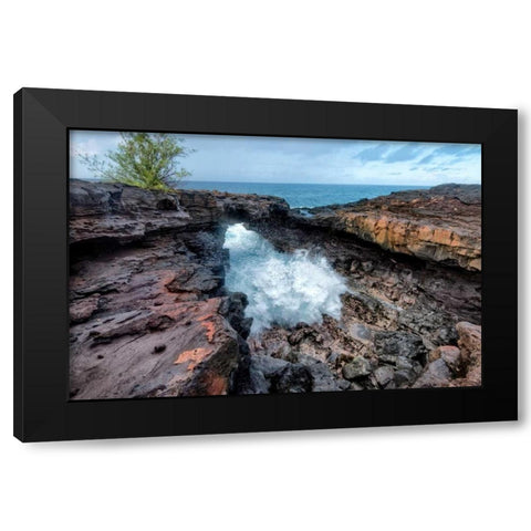 Arch Rock I Black Modern Wood Framed Art Print by Head, Danny