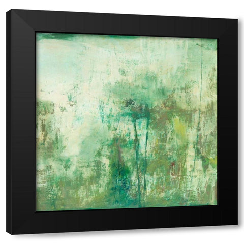 Down by the River II Black Modern Wood Framed Art Print by Fuchs, Jodi