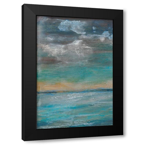After the Storm I Black Modern Wood Framed Art Print by Ludwig, Alicia