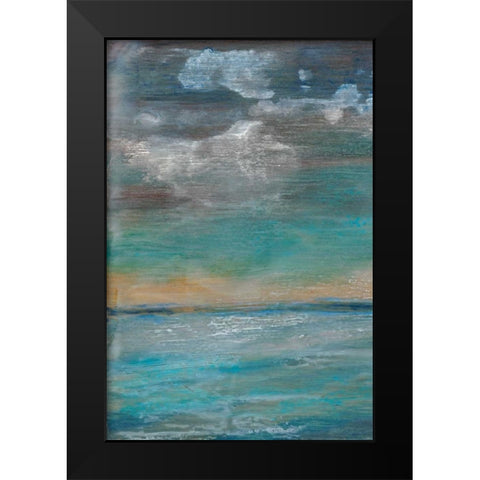 After the Storm I Black Modern Wood Framed Art Print by Ludwig, Alicia