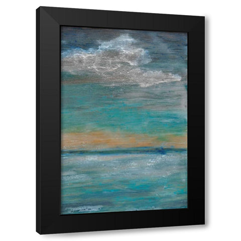 After the Storm II Black Modern Wood Framed Art Print with Double Matting by Ludwig, Alicia