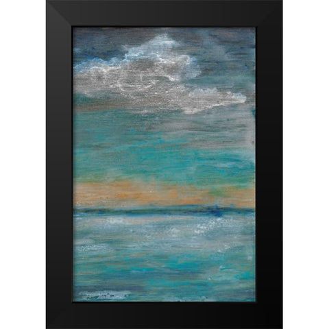 After the Storm II Black Modern Wood Framed Art Print by Ludwig, Alicia