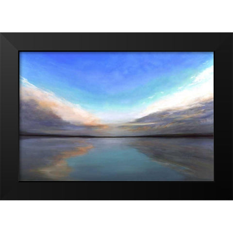 Salt Flats III Black Modern Wood Framed Art Print by Finch, Sheila
