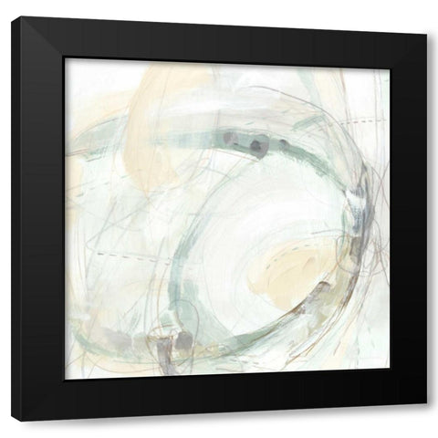 Conjecture I Black Modern Wood Framed Art Print by Vess, June Erica