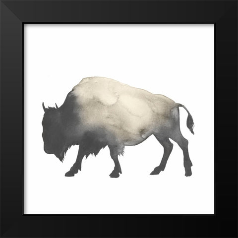 UA Sepia Animal Silhouette IV Black Modern Wood Framed Art Print by Popp, Grace