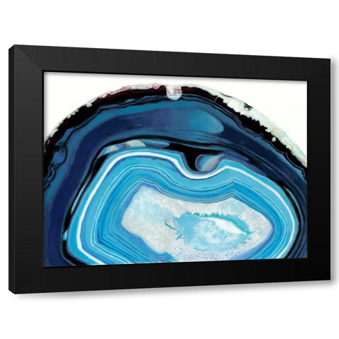 Agate Studies I Black Modern Wood Framed Art Print by McCavitt, Naomi