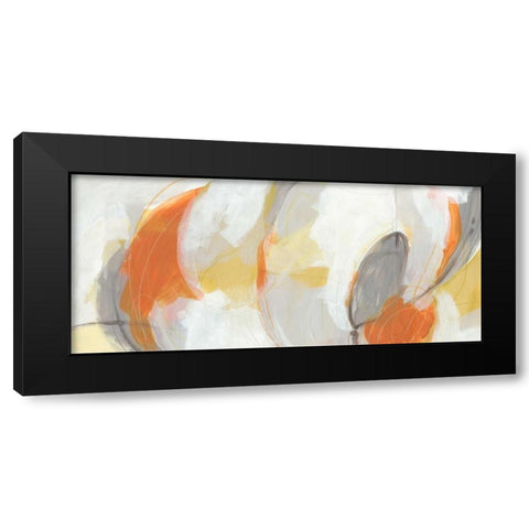 Ignite III Black Modern Wood Framed Art Print with Double Matting by Vess, June Erica