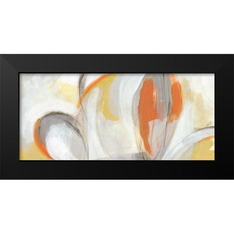 Ignite IV Black Modern Wood Framed Art Print by Vess, June Erica