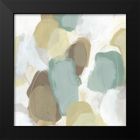 Subtle Synergy II Black Modern Wood Framed Art Print by Vess, June Erica