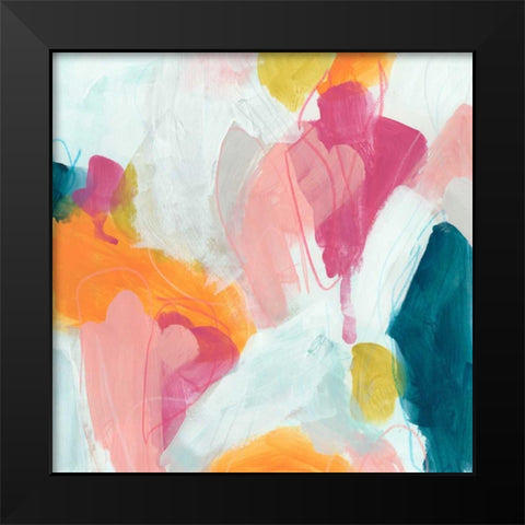 Synergetic I Black Modern Wood Framed Art Print by Vess, June Erica