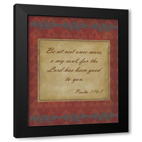 More Than Words III Black Modern Wood Framed Art Print by Studio W
