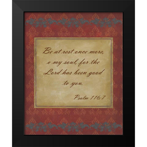 More Than Words III Black Modern Wood Framed Art Print by Studio W