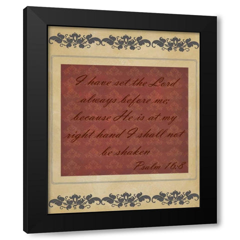 More Than Words IV Black Modern Wood Framed Art Print with Double Matting by Studio W