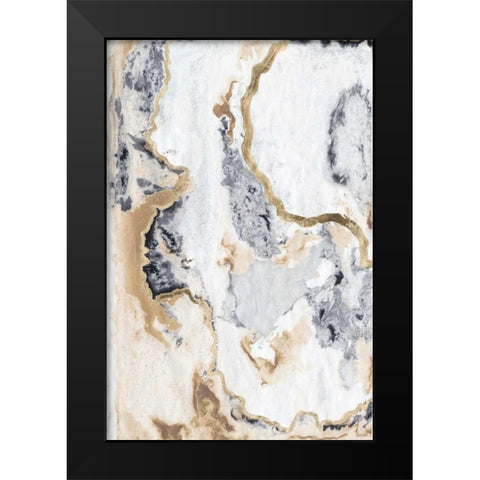 Cinder and Smoke I Black Modern Wood Framed Art Print by Lam, Vanna