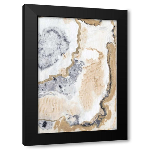 Cinder and Smoke II Black Modern Wood Framed Art Print by Lam, Vanna