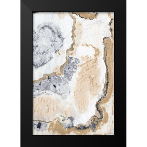 Cinder and Smoke II Black Modern Wood Framed Art Print by Lam, Vanna