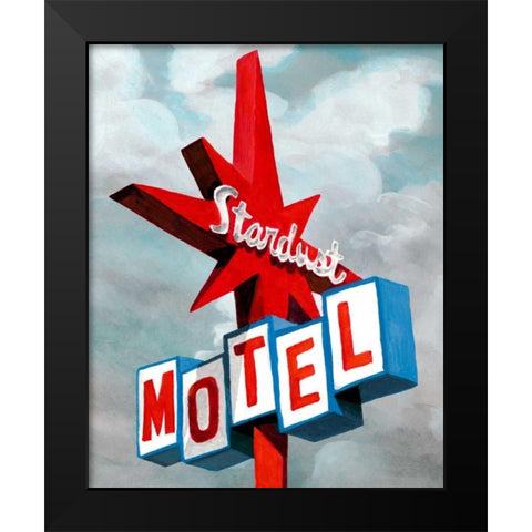 American Roadside VI Black Modern Wood Framed Art Print by McCavitt, Naomi
