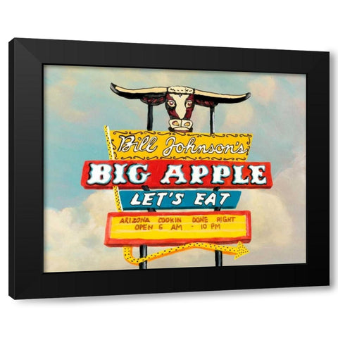 American Roadside VII Black Modern Wood Framed Art Print by McCavitt, Naomi