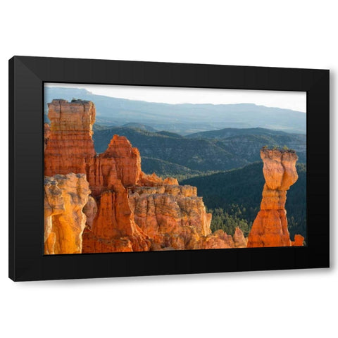 On the Rocks, Utah Black Modern Wood Framed Art Print by Head, Danny