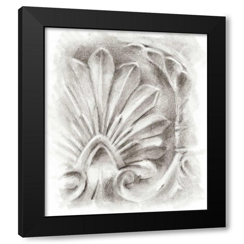 Frieze Study IV Black Modern Wood Framed Art Print by Harper, Ethan
