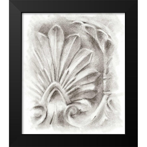 Frieze Study IV Black Modern Wood Framed Art Print by Harper, Ethan