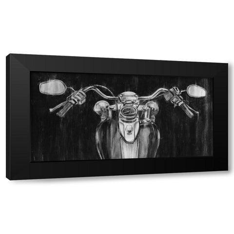 Looking Forward I Black Modern Wood Framed Art Print by Harper, Ethan