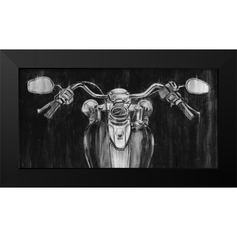 Looking Forward I Black Modern Wood Framed Art Print by Harper, Ethan