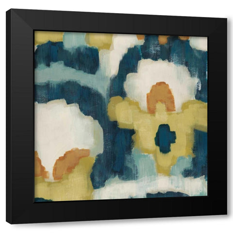 Cascade II Black Modern Wood Framed Art Print by Vess, June Erica