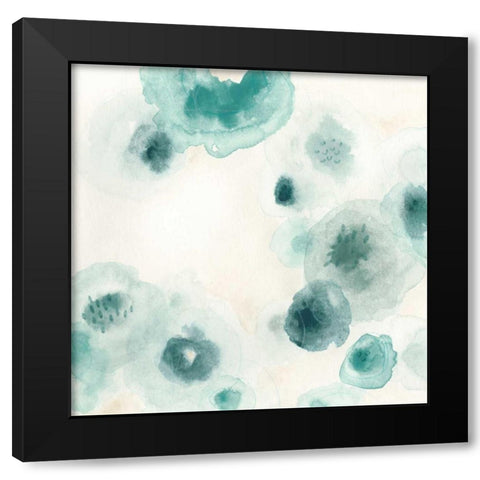 Aquatic Garden IV Black Modern Wood Framed Art Print with Double Matting by Vess, June Erica