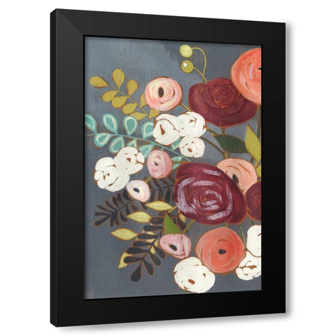 Wistful Bouquet II Black Modern Wood Framed Art Print by Popp, Grace