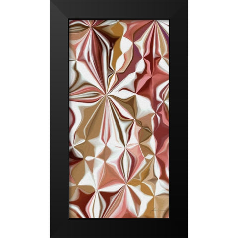 Thrive Panel II Black Modern Wood Framed Art Print by Burghardt, James