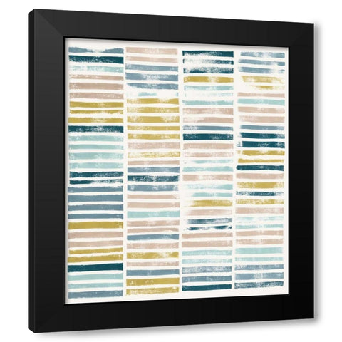 Nature Rows I Black Modern Wood Framed Art Print with Double Matting by Popp, Grace
