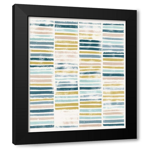 Nature Rows II Black Modern Wood Framed Art Print with Double Matting by Popp, Grace