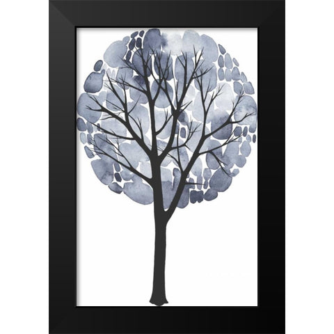 Midnight Elm II Black Modern Wood Framed Art Print by Popp, Grace