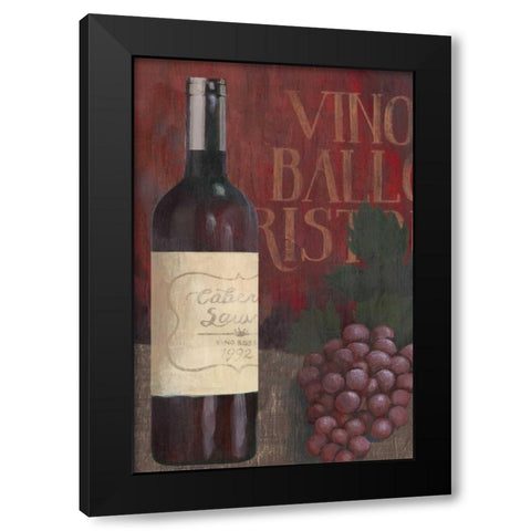 Wine Still Life I Black Modern Wood Framed Art Print by Popp, Grace