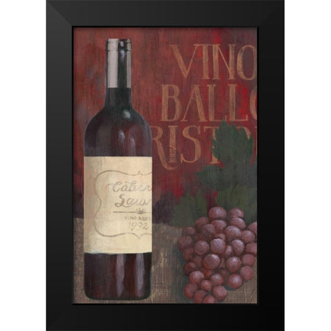Wine Still Life I Black Modern Wood Framed Art Print by Popp, Grace
