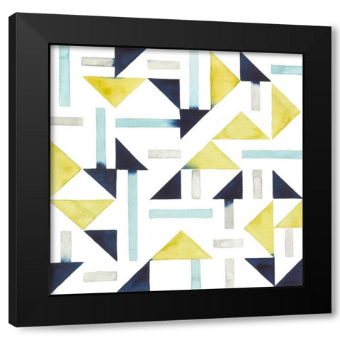 Bemused II Black Modern Wood Framed Art Print by Popp, Grace