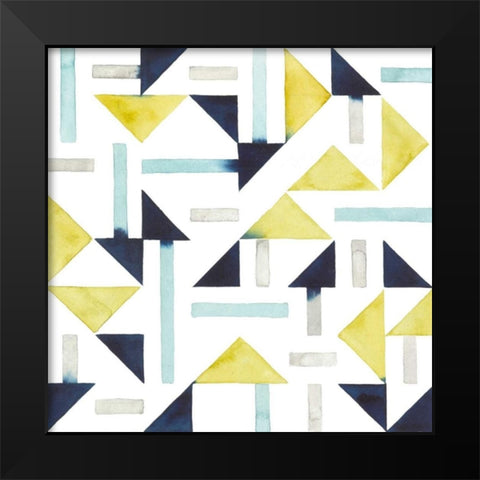 Bemused II Black Modern Wood Framed Art Print by Popp, Grace