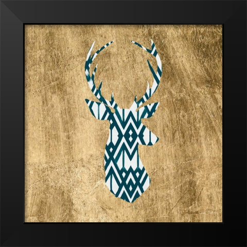 Deco Bust I Black Modern Wood Framed Art Print by Studio W