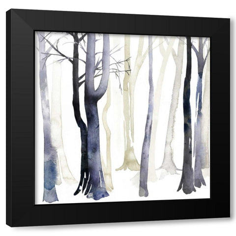 In the Forest I Black Modern Wood Framed Art Print by Popp, Grace
