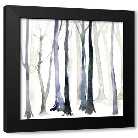 In the Forest II Black Modern Wood Framed Art Print with Double Matting by Popp, Grace
