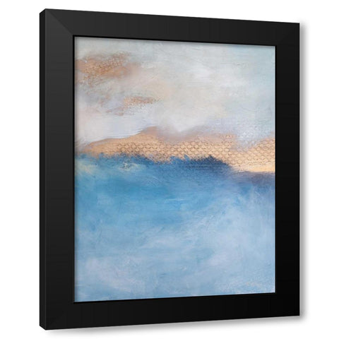 Imprint II Black Modern Wood Framed Art Print by Contacessi, Julia
