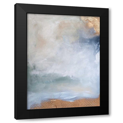 Imprint III Black Modern Wood Framed Art Print with Double Matting by Contacessi, Julia
