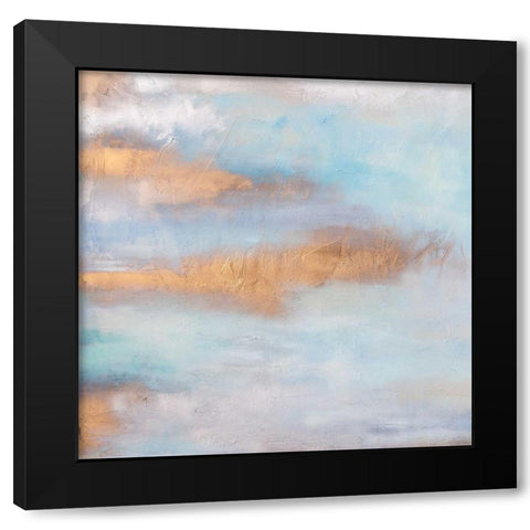 Smoke Glass I Black Modern Wood Framed Art Print with Double Matting by Contacessi, Julia