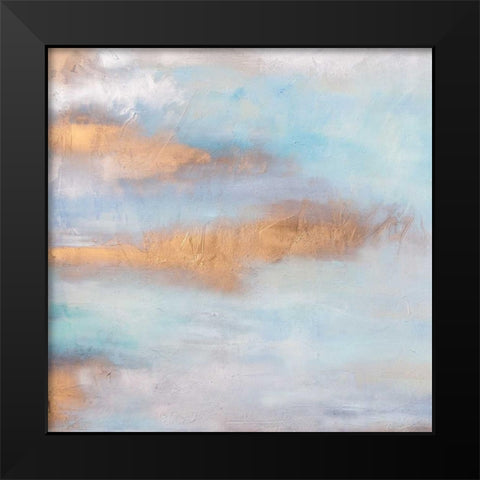 Smoke Glass I Black Modern Wood Framed Art Print by Contacessi, Julia