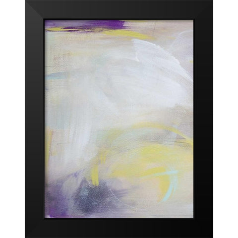 Swept Away I Black Modern Wood Framed Art Print by Contacessi, Julia