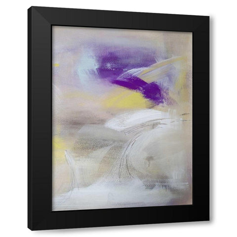 Swept Away II Black Modern Wood Framed Art Print by Contacessi, Julia